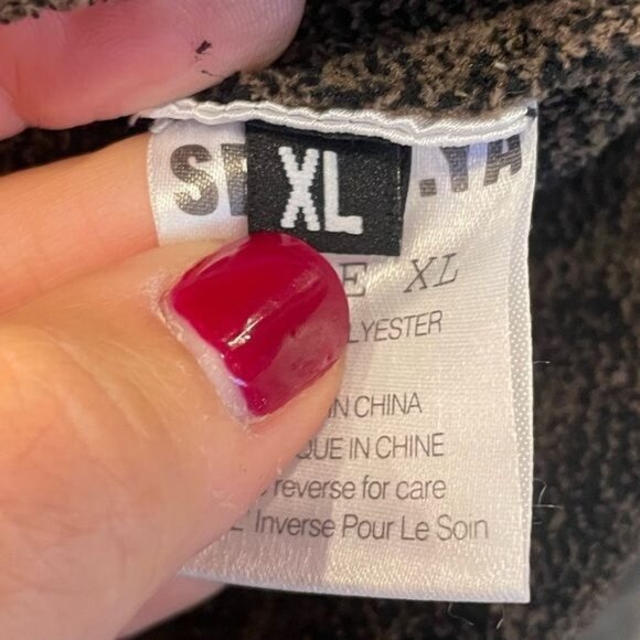 Ser.O.Ya Sabine Ultra Soft Plush Cheetah Racerback Midi Dress XL NWT - Picture 11 of 13